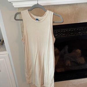 Old Navy Cream Sleeveless Top